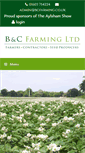 Mobile Screenshot of bcfarming.co.uk